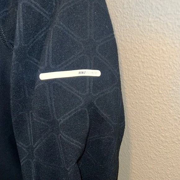 Nike Women’s Dri-FIT Reflective Element Geometric 1/2 Zip Run Pullover Black M - Picture 4 of 13